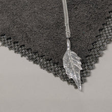 Load image into Gallery viewer, Sterling Silver Leaf Pendant
