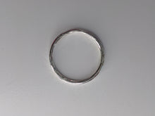 Load image into Gallery viewer, Sterling silver hammered ring band
