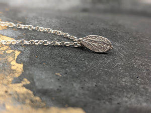 Petite Leaf Necklace