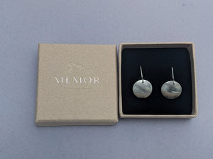 sterling silver earrings in box