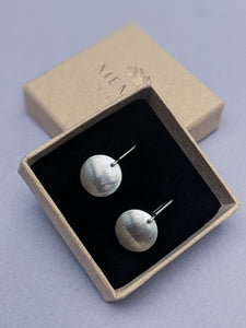 Steling silver earrings in box