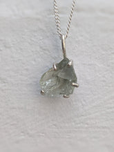Load image into Gallery viewer, Raw Green Amethyst Necklace
