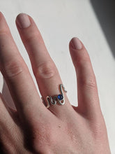 Load image into Gallery viewer, Handmade blue sapphire ring
