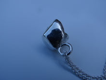 Load image into Gallery viewer, solid silver rose necklace
