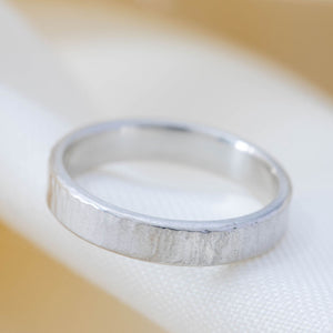 Silver stacking ring