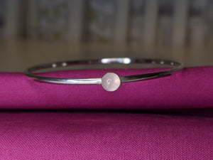 Rose Quartz Stacking Bangle