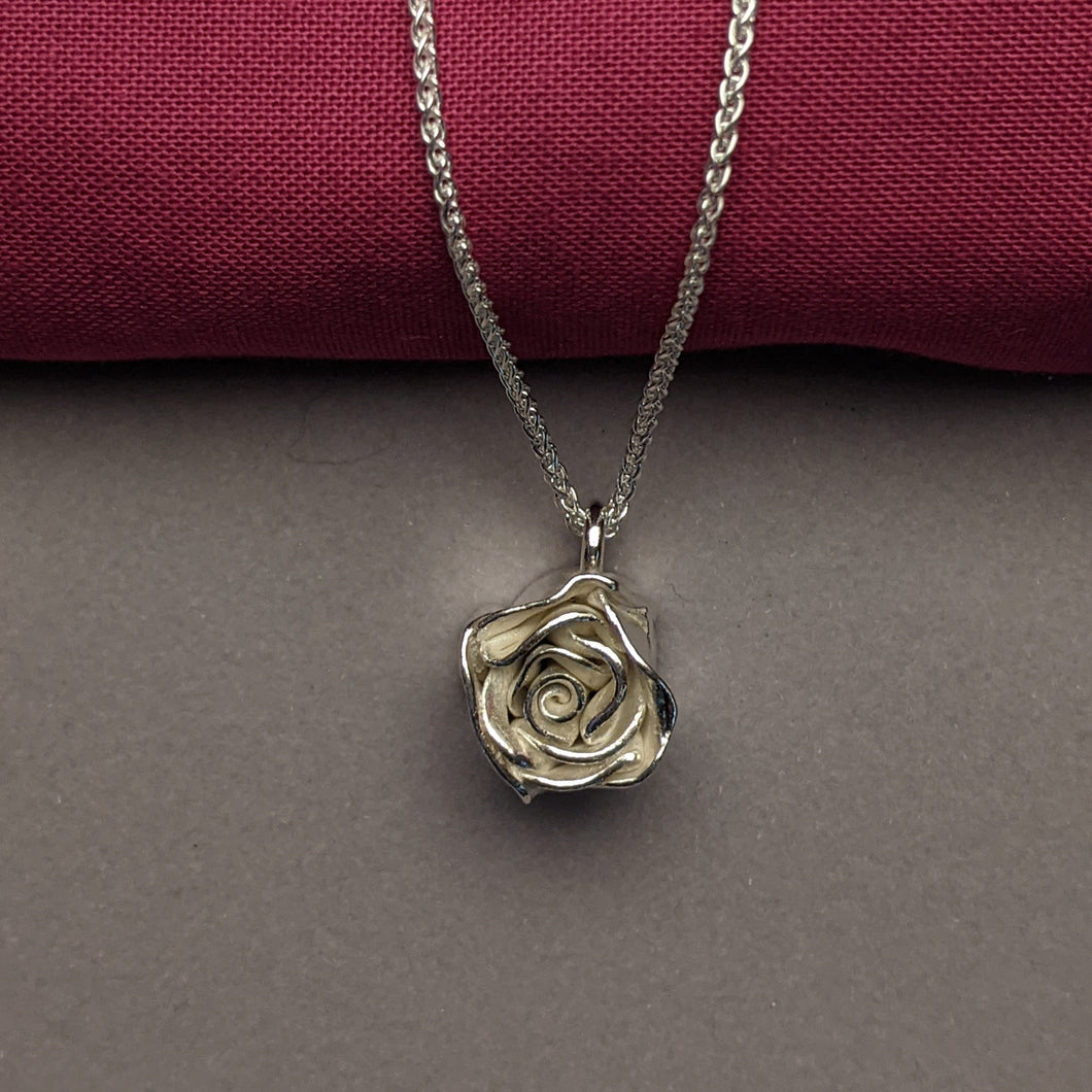 Rose Flower Pendant